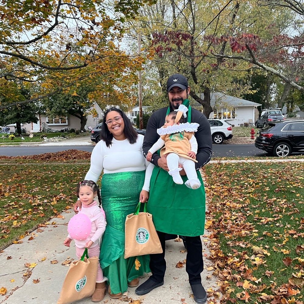 Starbucks Halloween costume set